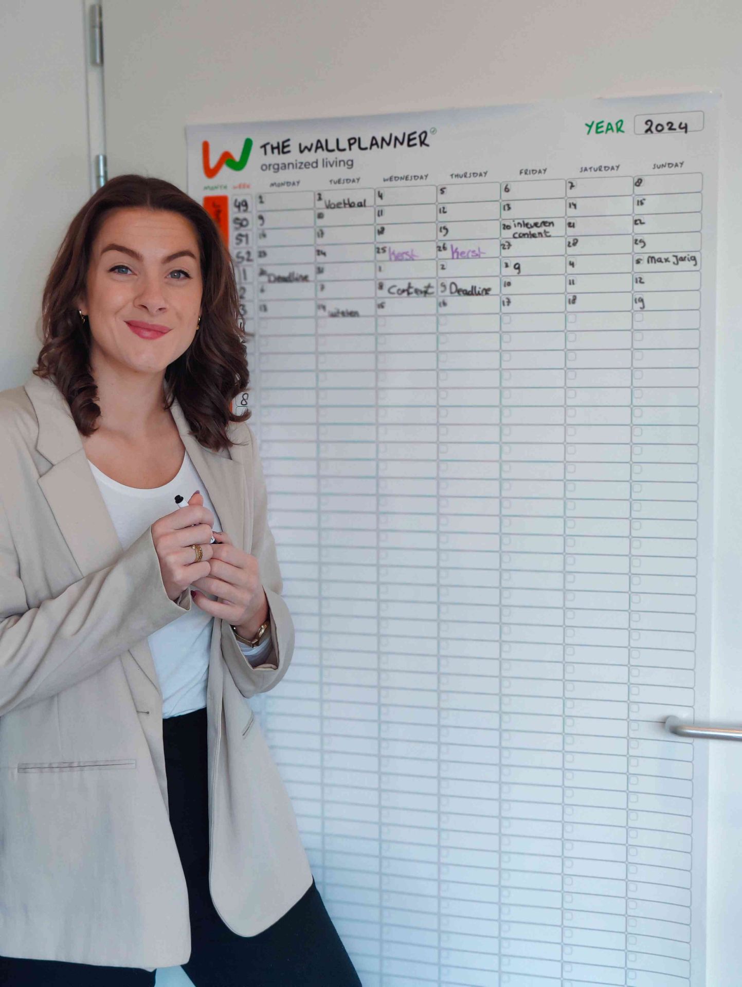 The Wall Planner professionele productfoto